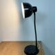 Black Industrial Gooseneck Table Lamp, 1960s