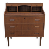 Secrétaire vintage scandinave en teck