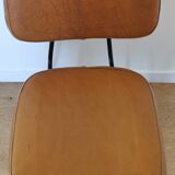 Chaise cuir vintage