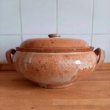 Stoneware soup tureen