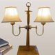 Hollywood Regency style table lamp, 1990s