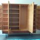 Set 1958 wardrobe dressing dandy and bed signed Paul Legay / Alex Andriolo