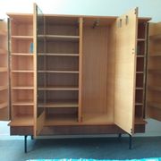 Set 1958 wardrobe dressing dandy and bed signed Paul Legay / Alex Andriolo