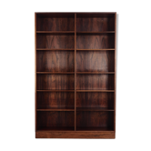 Rosewood bookcase, Danish design, 1960s, manufactured by Omann Jun