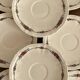 Antique bowls, saucers from Sarreguemines model Obernai.