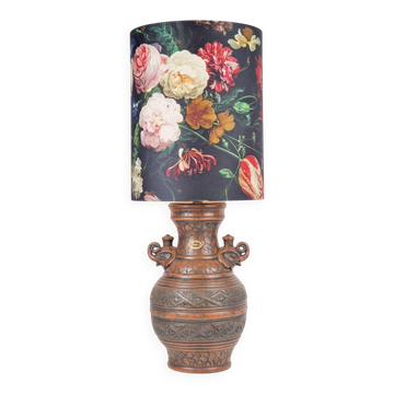 Vintage Fat Lava Ceramic Floor Lamp from Jasba, West-Germany, 1970s