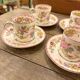6 tasses à café en porcelaine de Minton
