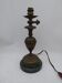 Pied de lampe en bronze / laiton, fin XIXème