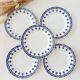 Lot de 5 assiettes a dessert Ceranord