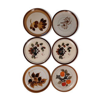 Set of flat plates