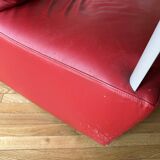 Ligneroset leather armchair, Nico model