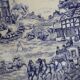 Jouy canvas hollow plates