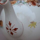 Ancienne Théière Sarreguemines 19ème Chinoiserie