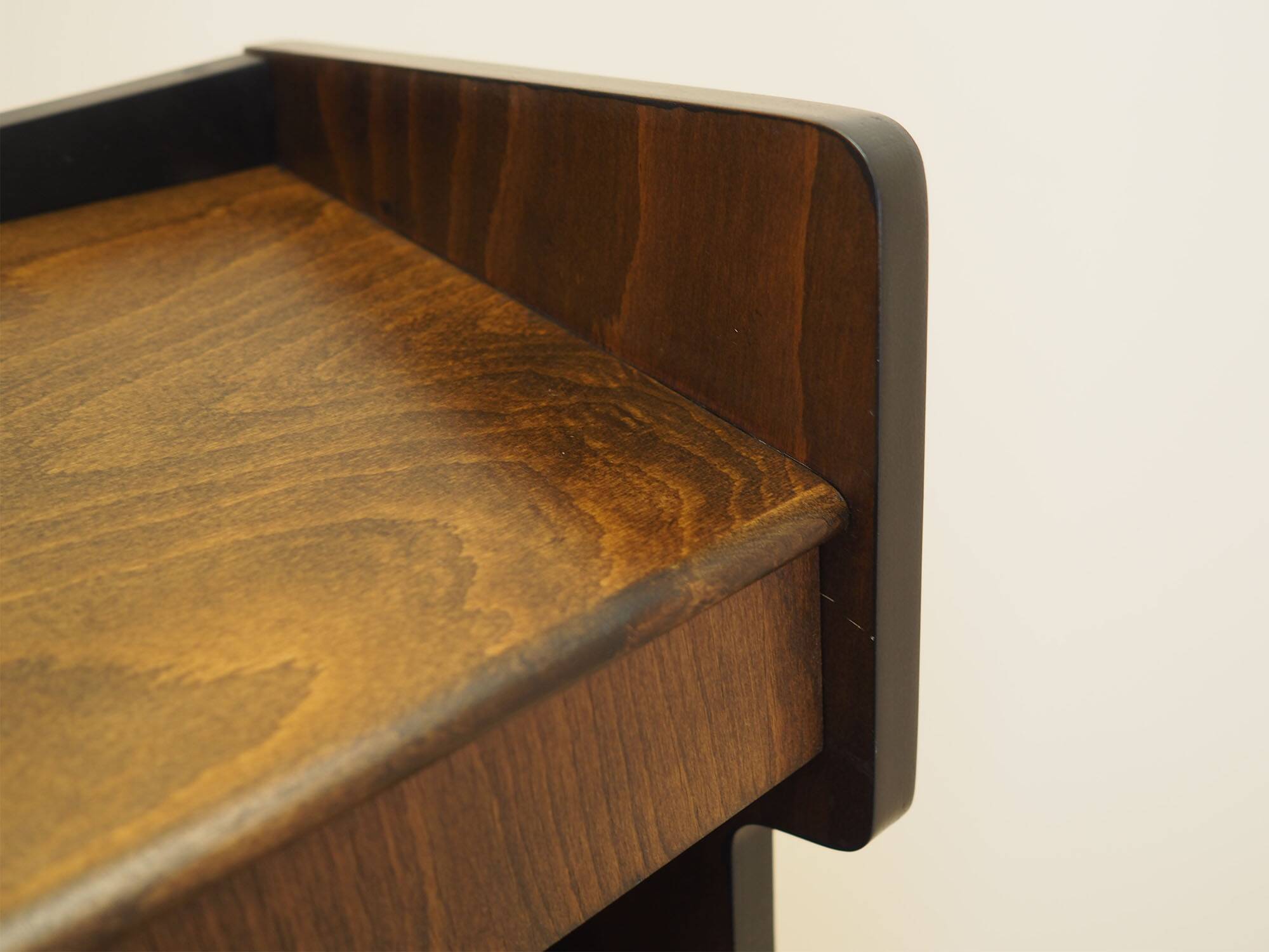 Walnut Secretary Desk 1960s Denmark with Drawers