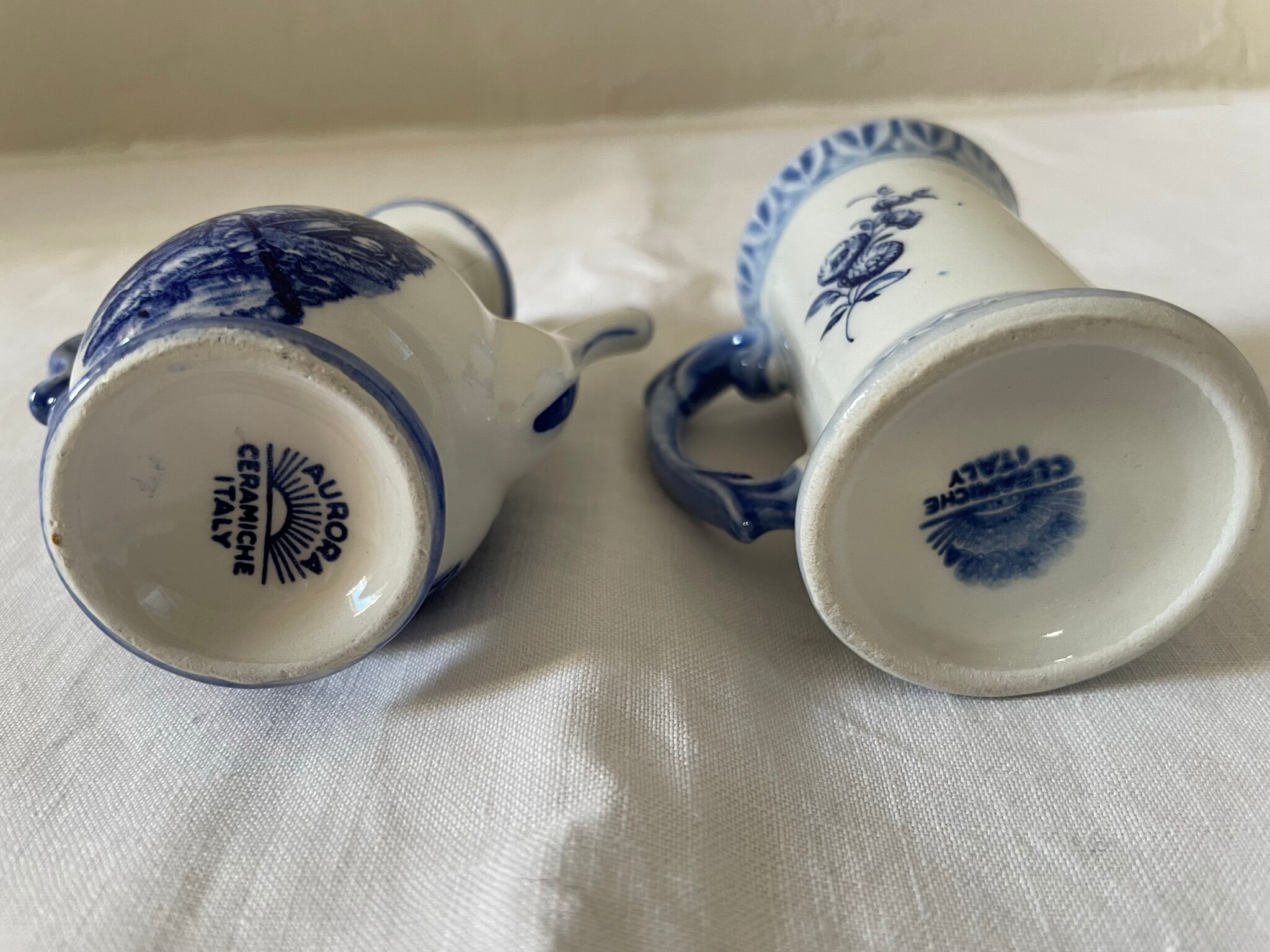 Miniature ceramic vases Italy