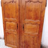 Pair of solid oak doors