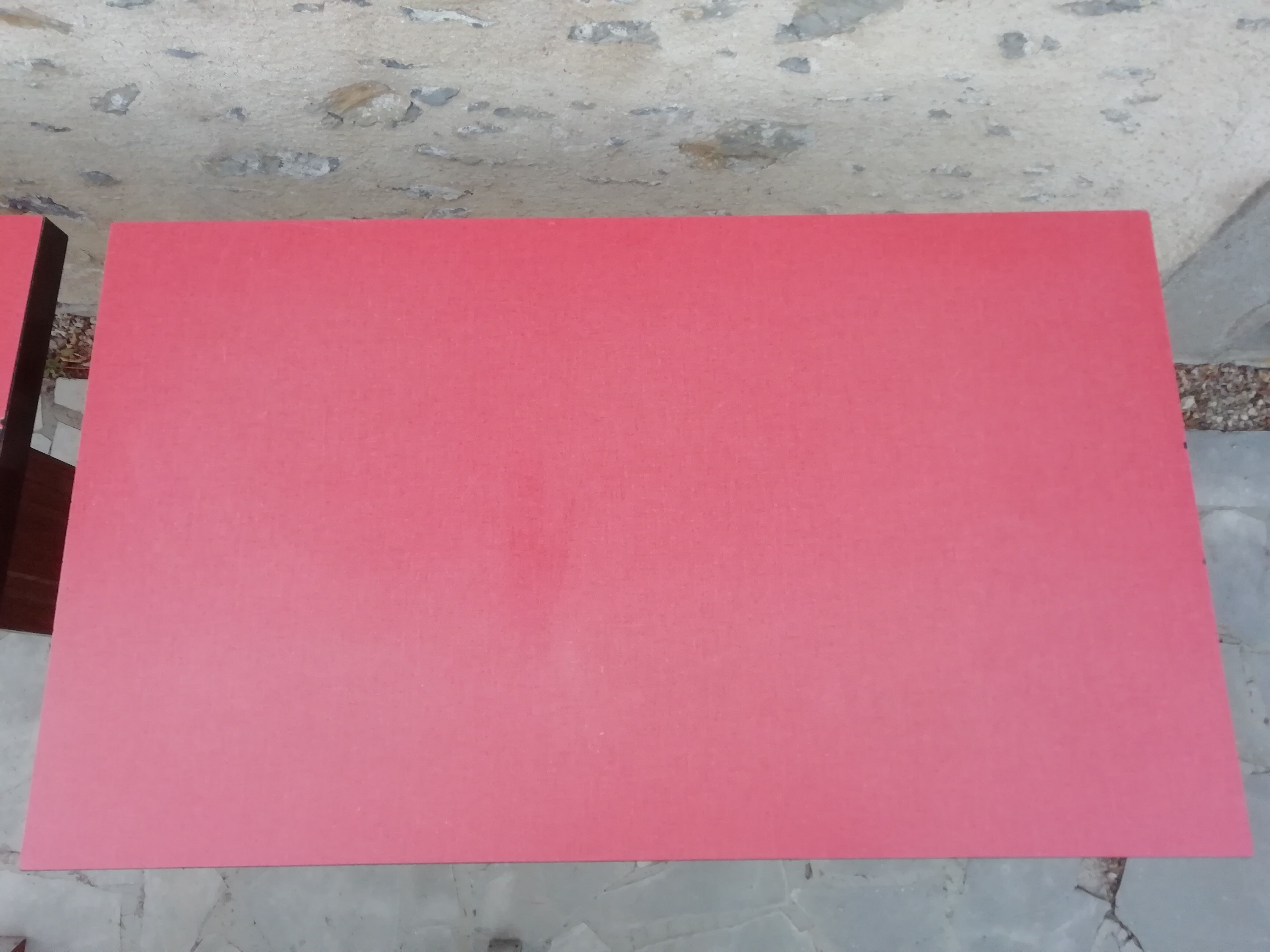 lot of 3 vintage bistro tables