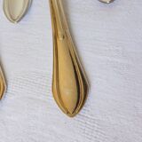 7 silver-plated metal soup spoons with hallmarks 2106231