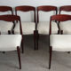 6 chaises scandinave
