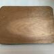 Tray in scoubidou and green and beige wood