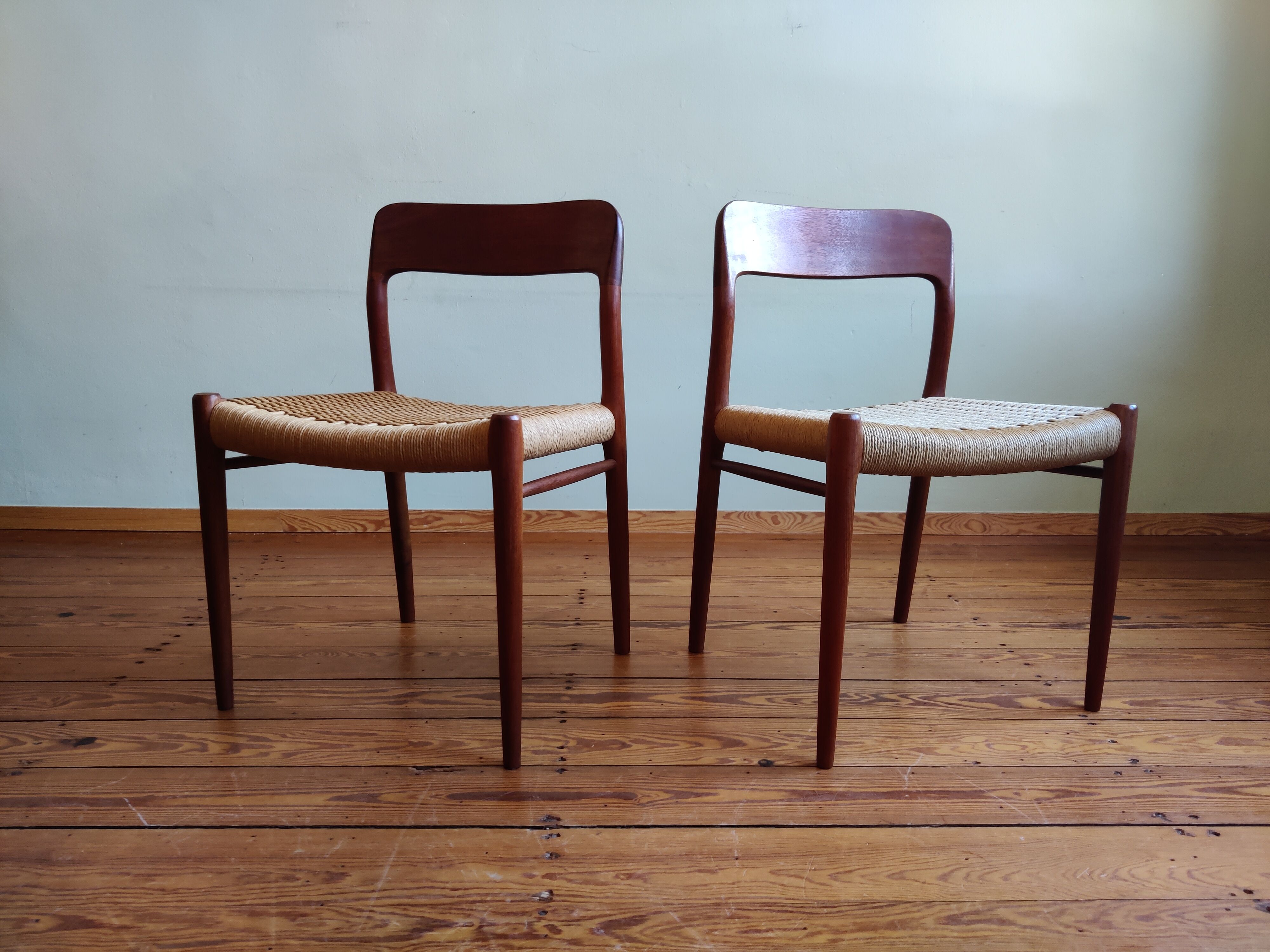 Niels Otto Mølller dining chairs, set of 4