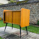 Vintage sideboard 1960 light oak