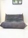 Canapé Togo 2 places "Ligne Roset", gris souris