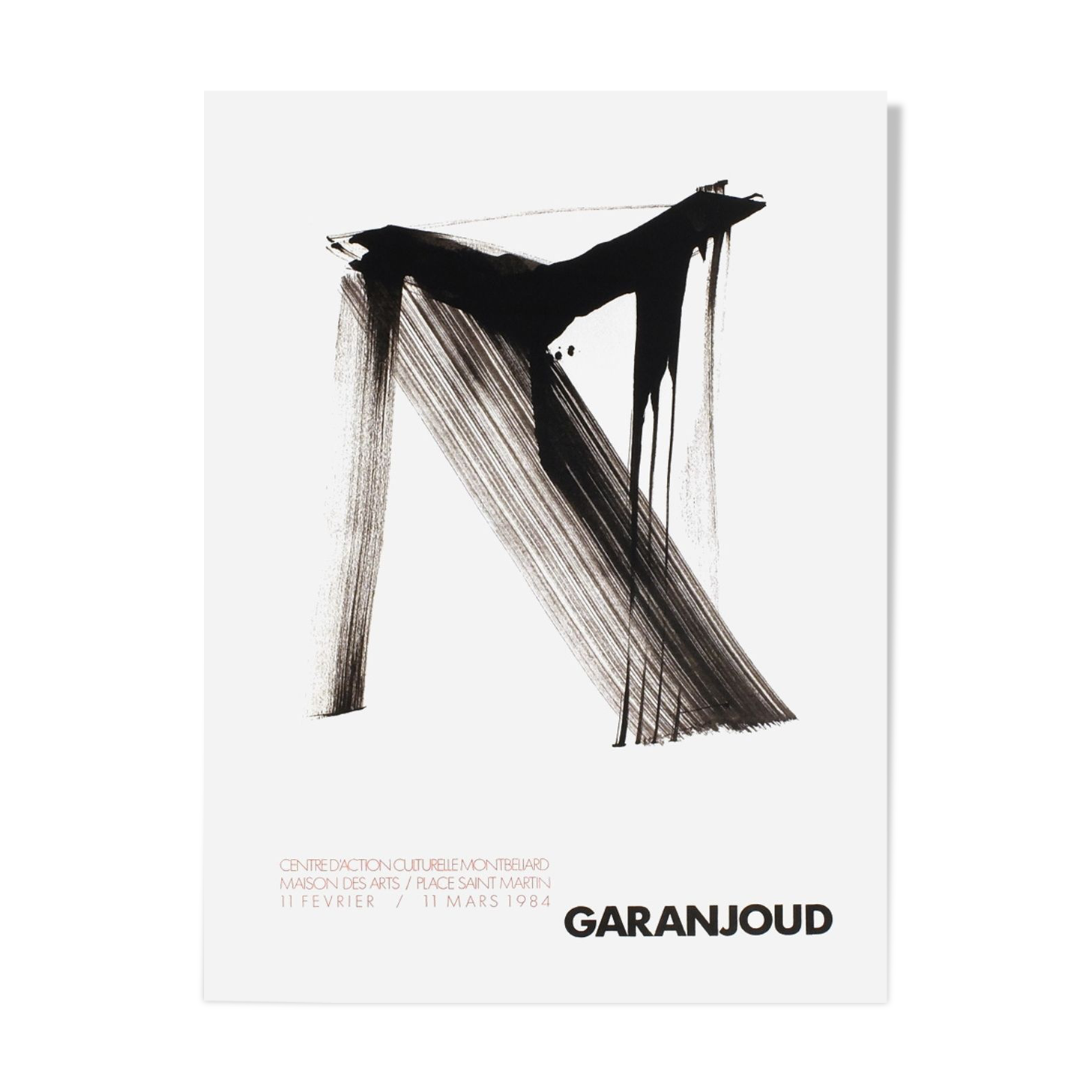 Claude Garanjoud poster 1984