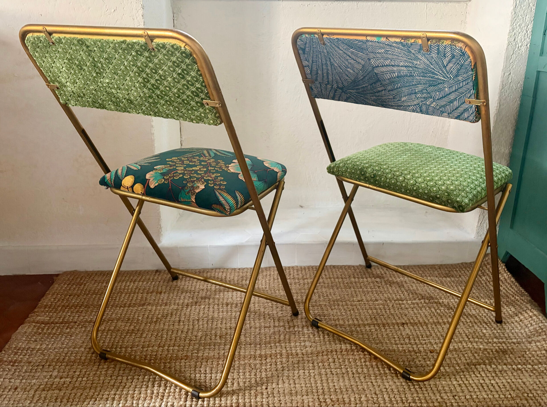 Paire de chaises pliantes « Chantazur » de Lafuma