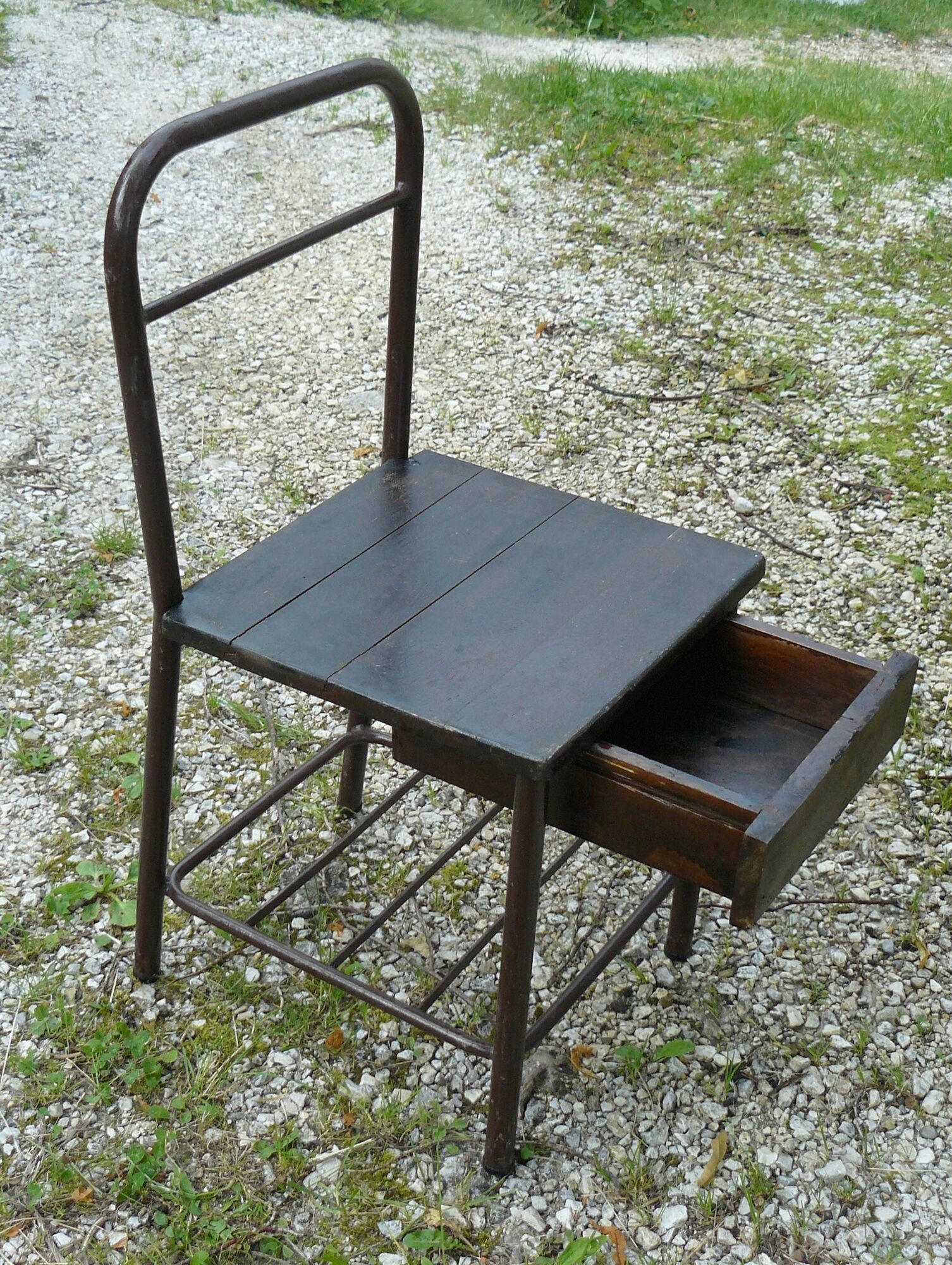 Drawer chair Vintage 1950