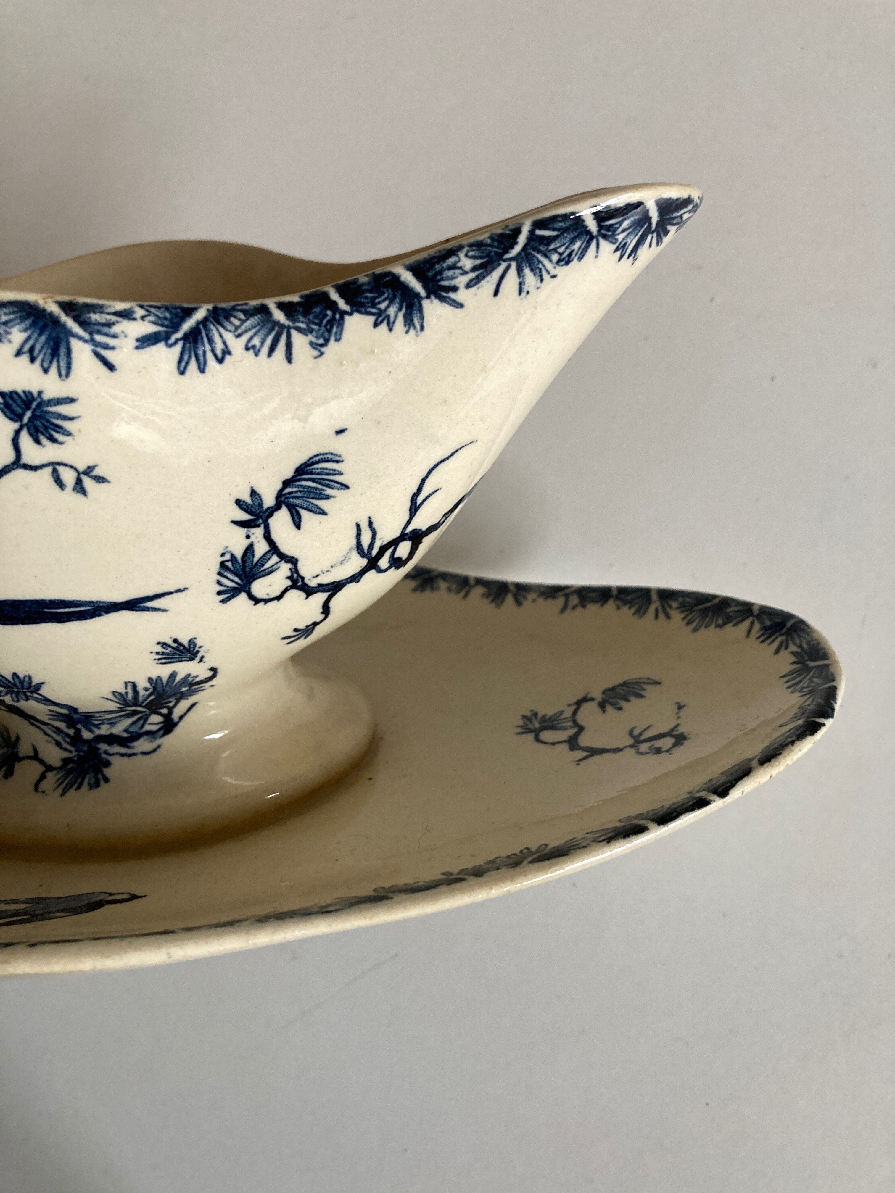 Gien bird décor 1900