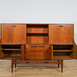 Mid-century model Fresco sideboard in teak by Victor Wilkins for G-Plan, United Kingdom, 1960s