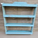 teak wall shelf