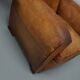 Pair of Vintage French Cognac Leather Club Chairs, Set of 2