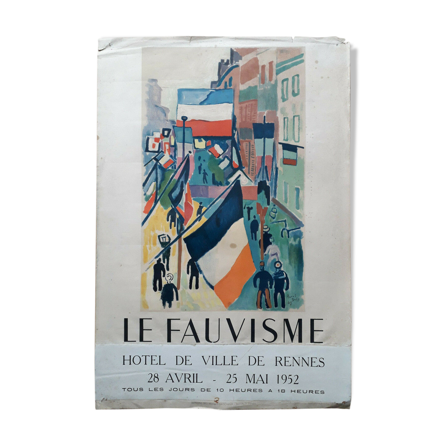 Poster "Fauvism" Raoul Dufy