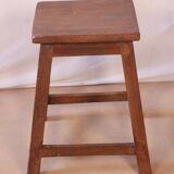 Old Burmese teak workshop stool