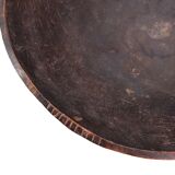 African culbuto dish in wood, 70s