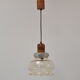 Mid-century Glass Pendant,1970's.