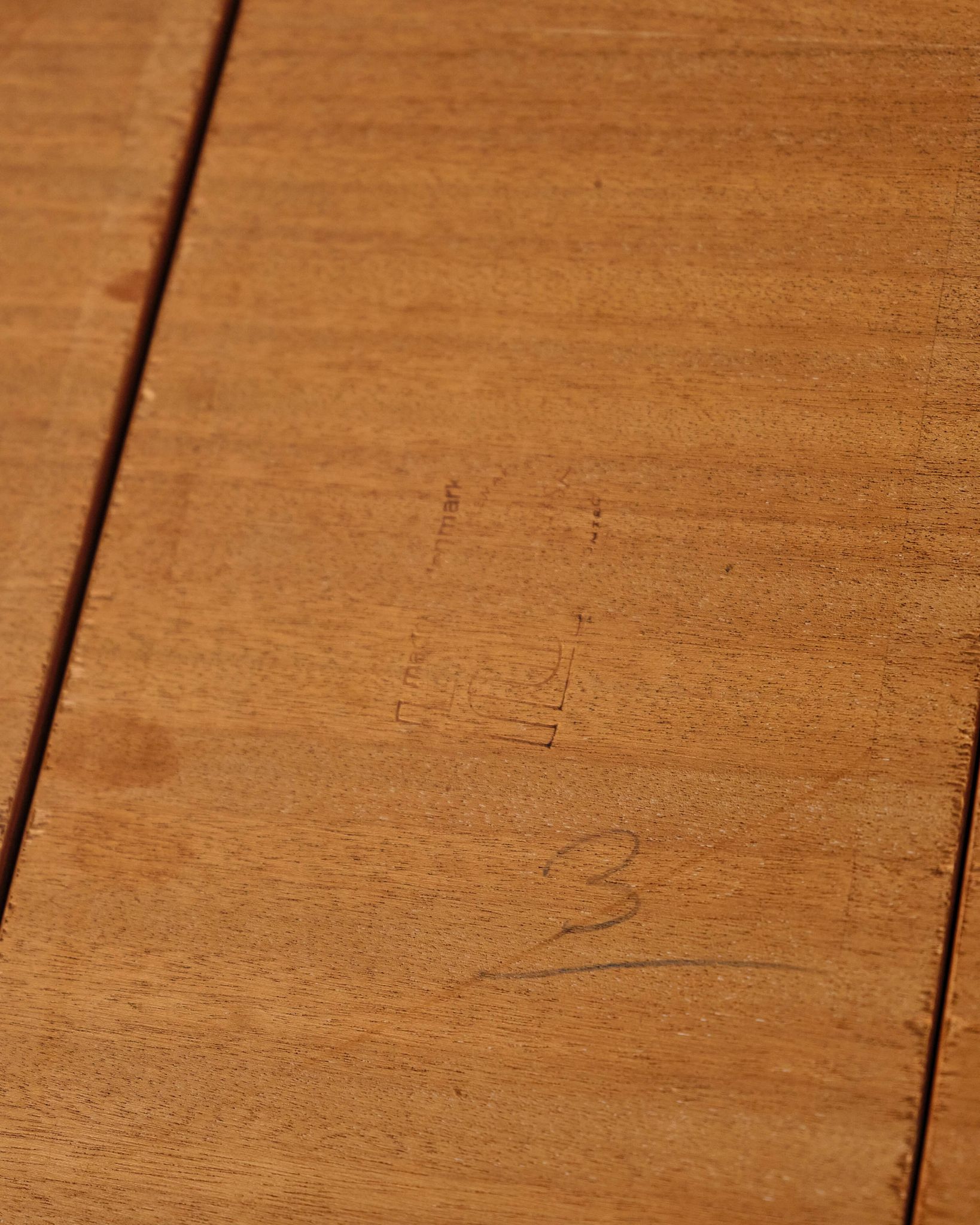 Extendable teak table by Poul Hundevad, Denmark