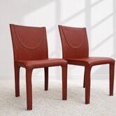 4 Arper chairs. Italy 80s