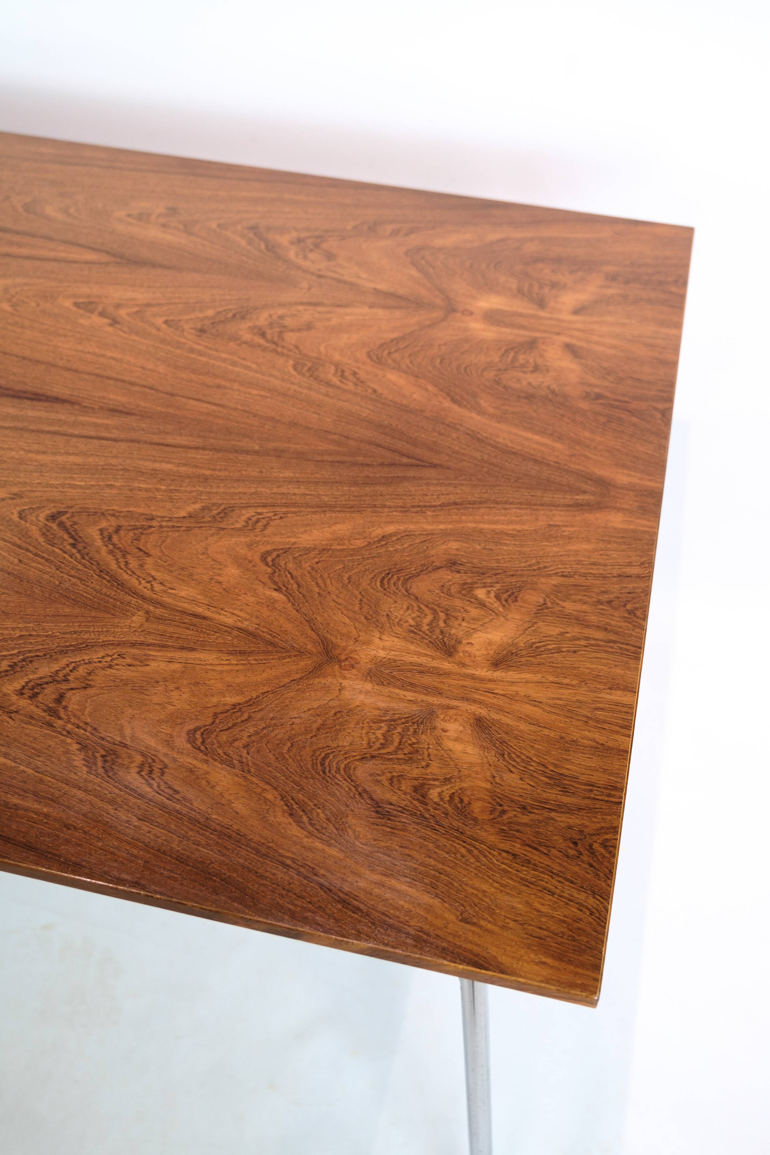 Dining Table/ Cafe Table Made In Rosewood By Arne Jacobsen From 1960s