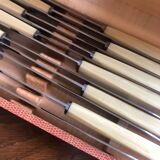 12 art deco knives