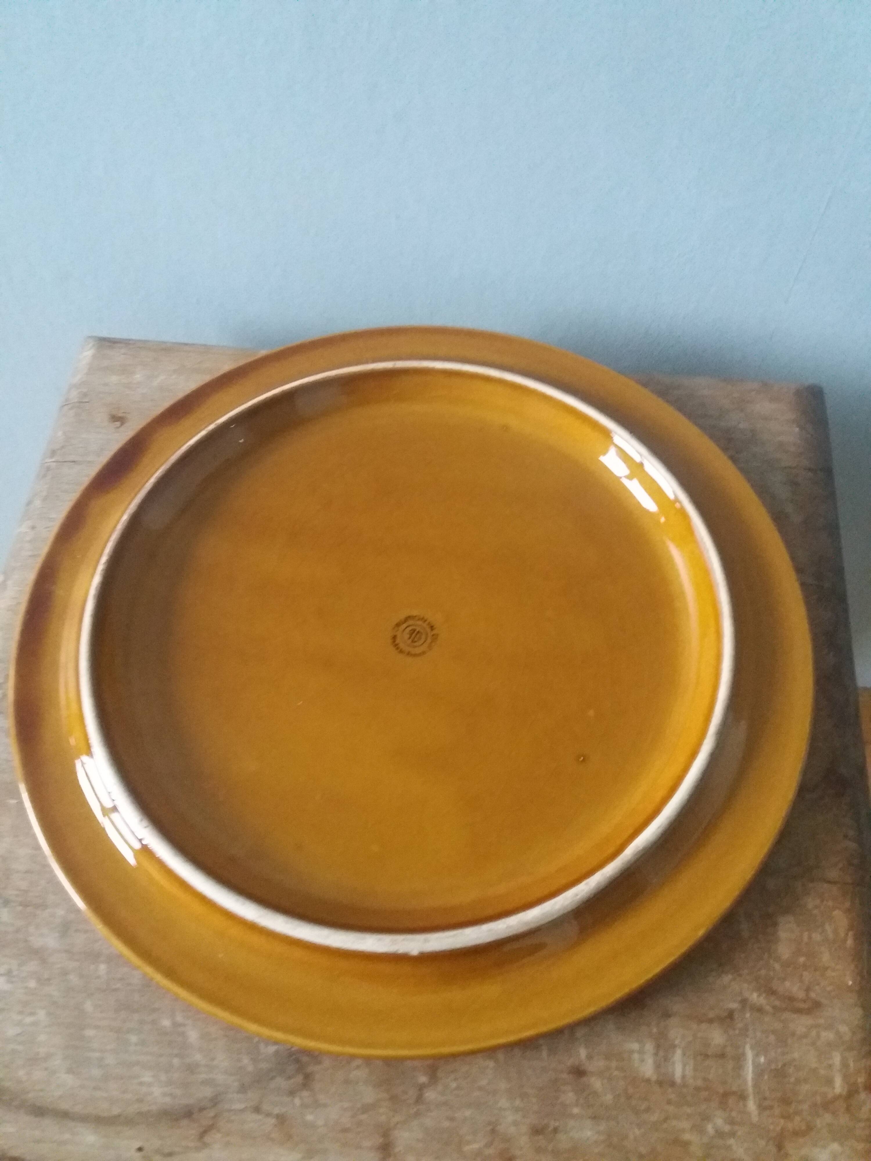 Gien Val d'Or braided effect slip tray