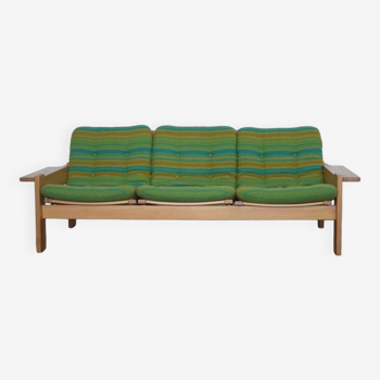 Scandinavian pine sofa by Yngve Ekstrom 1970