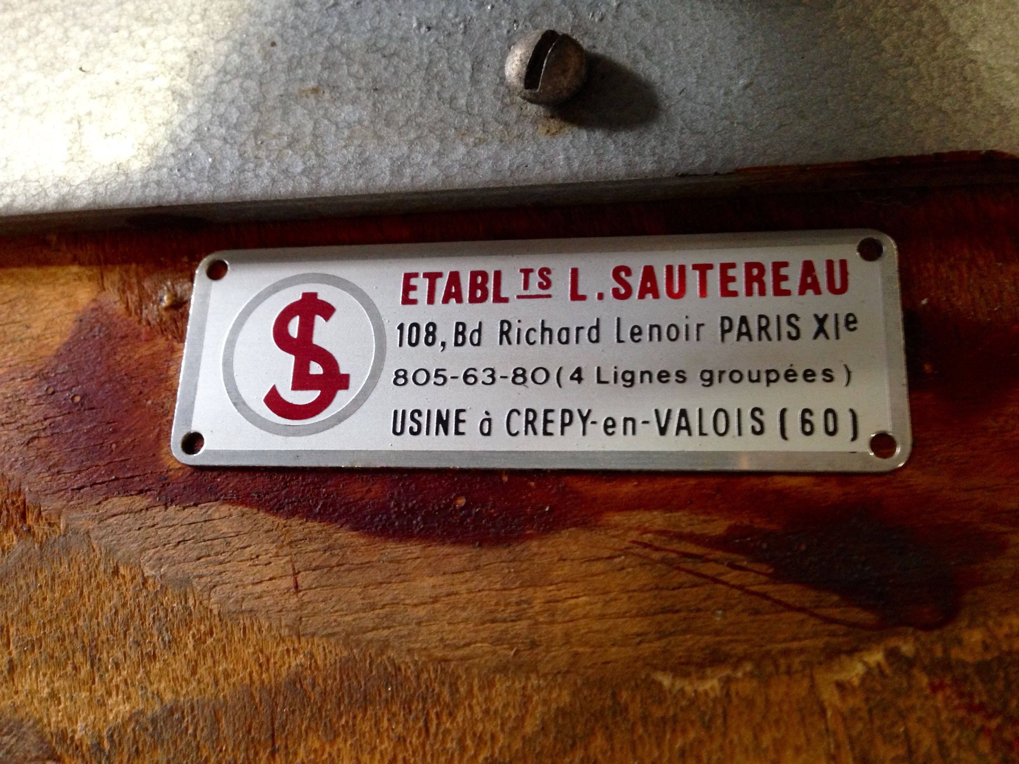 Chaise d'atelier ou d'architecte