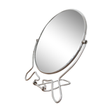 Round mirror barber chinese 17cm 1960