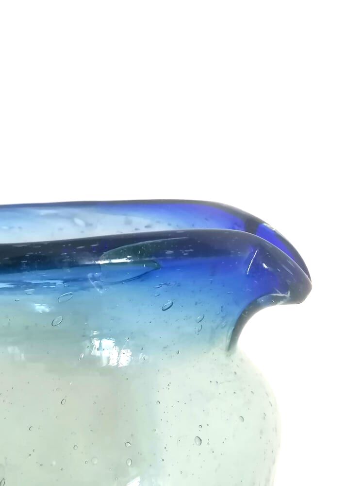 Carafe bubbled glass style Biot