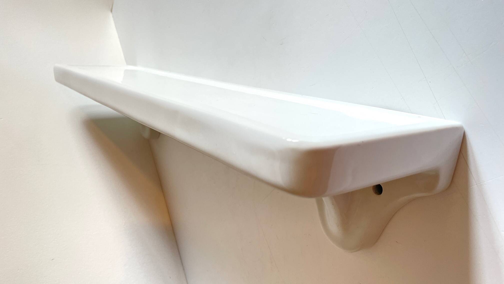 Vintage ceramic wall shelf - france
