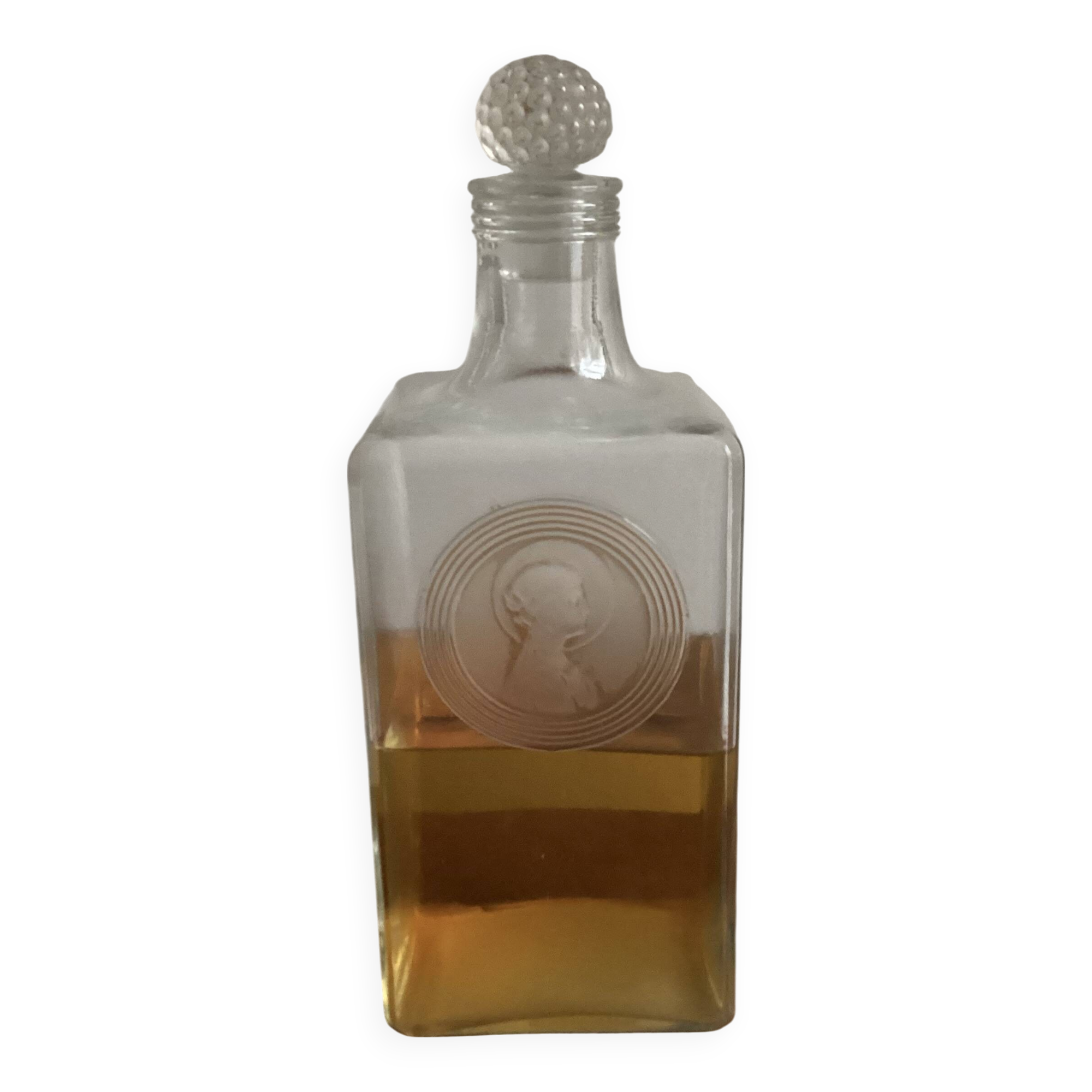 Antique Clos Saint Odile 1921 carafe commissioned from René Lalique