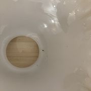 Suspension en verre ondulé